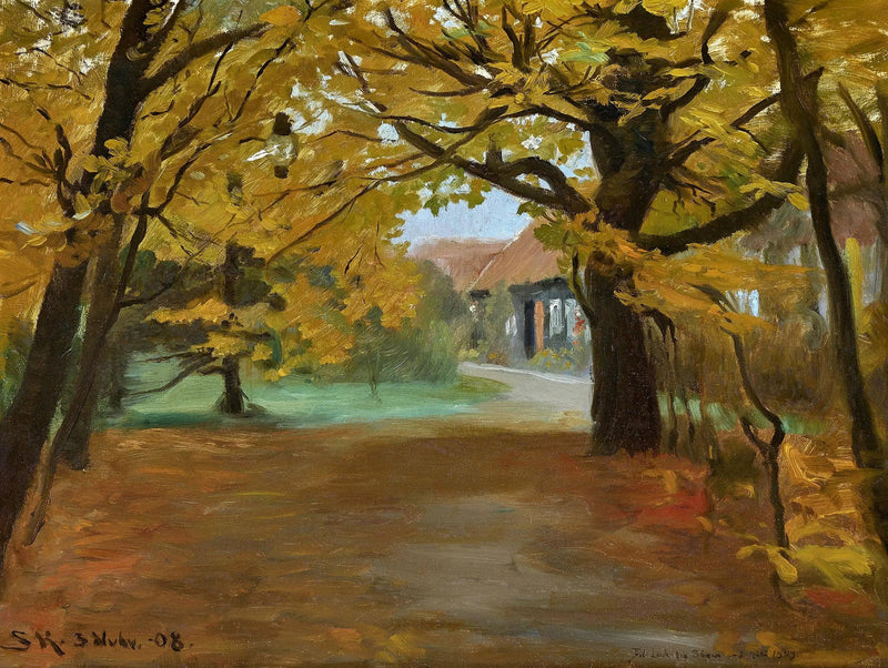 Skagen Plantasyonu. - Peder Severin Krøyer