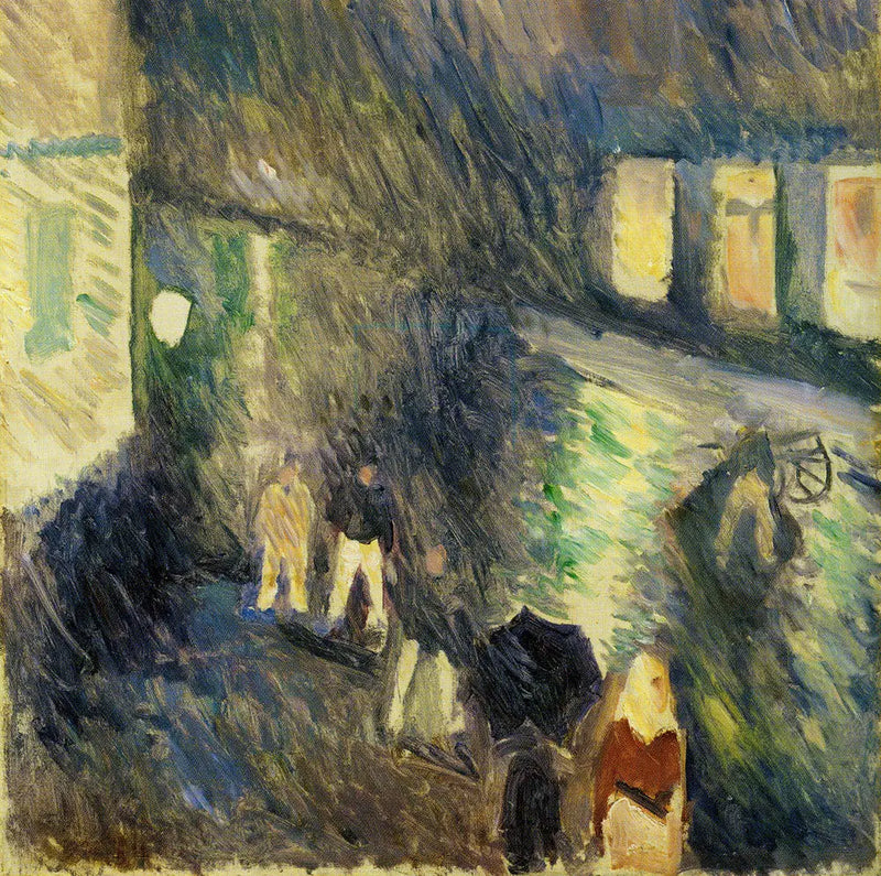 Sonbahar Yağmuru - Edvard Munch