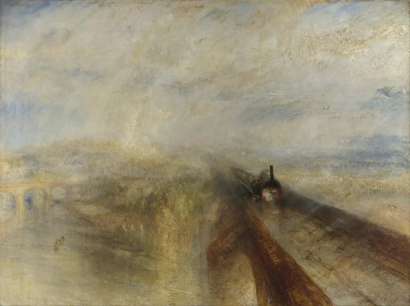 Yağmur, Buhar ve Hız - J. M. W. Turner
