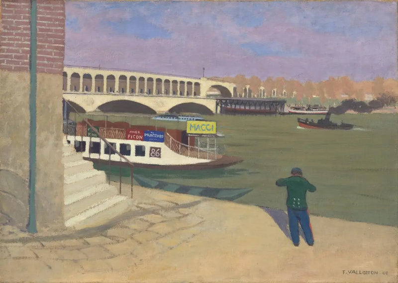 Point du Jour, Seine kıyıları - Félix Vallotton