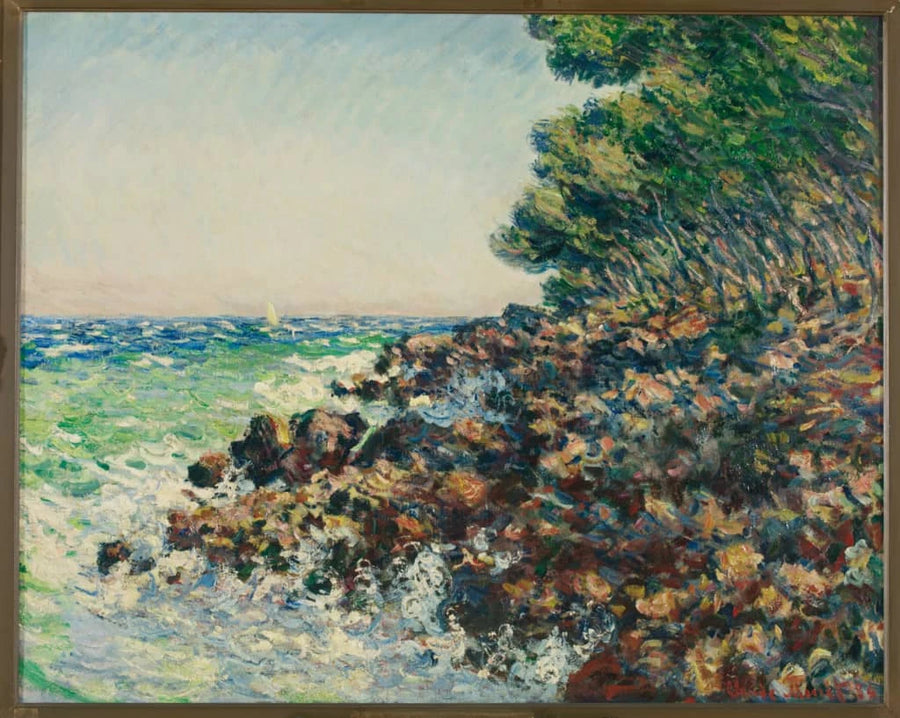 Cap Martin'in ucu - Claude Monet