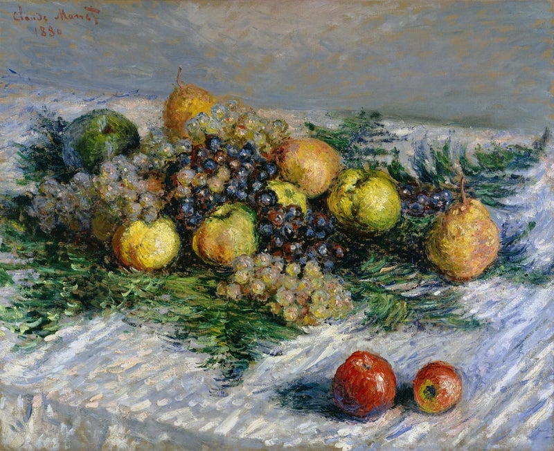 Armut ve üzüm W631 - Claude Monet