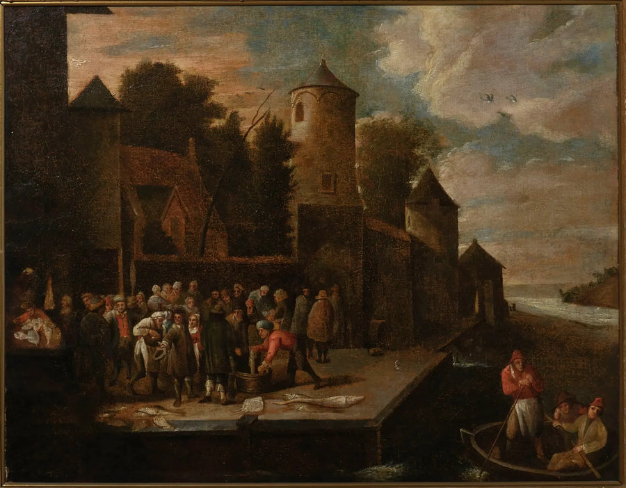 Poissoncular Limanı - David Teniers le Jeune