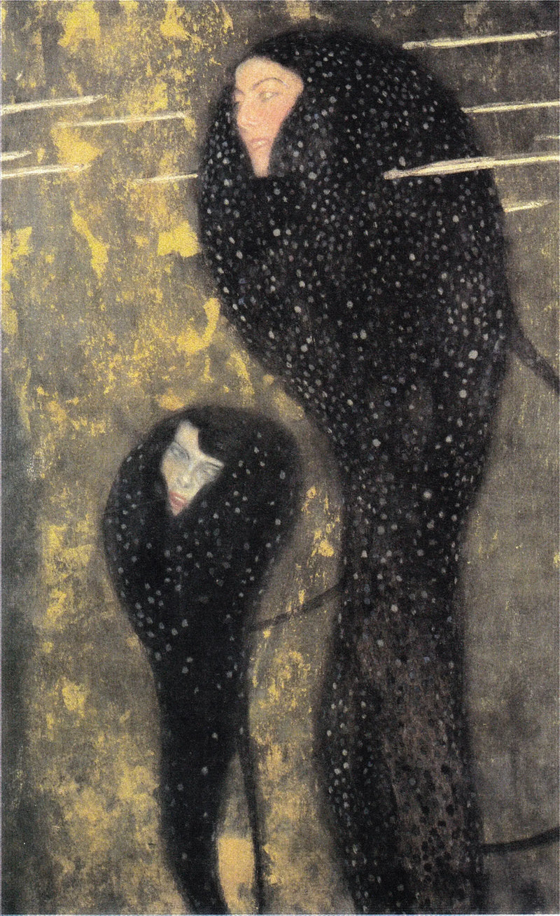 Gümüş Balıkları (Nixen, Deniz Kızları) - Gustav Klimt