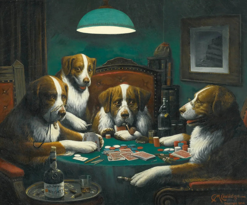 Poker Oyunu - Cassius Marcellus Coolidge