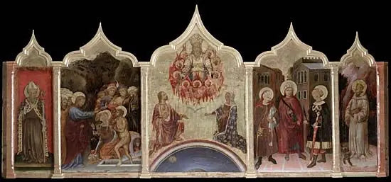 İntercession Polyptyk - Gentile da Fabriano