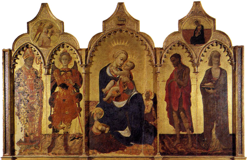 San Domenico de Cortone Çokpanelliği - Stefano di Giovanni (Sassetta)