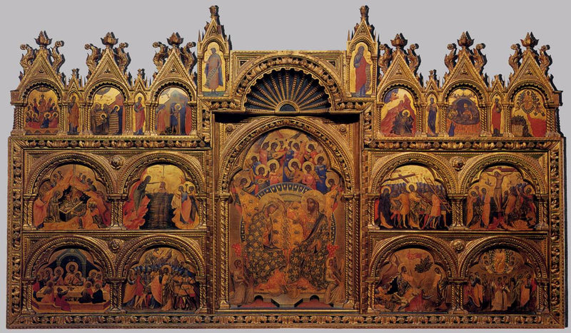 Santa Chiara Çokpanelliği - Paolo Veneziano