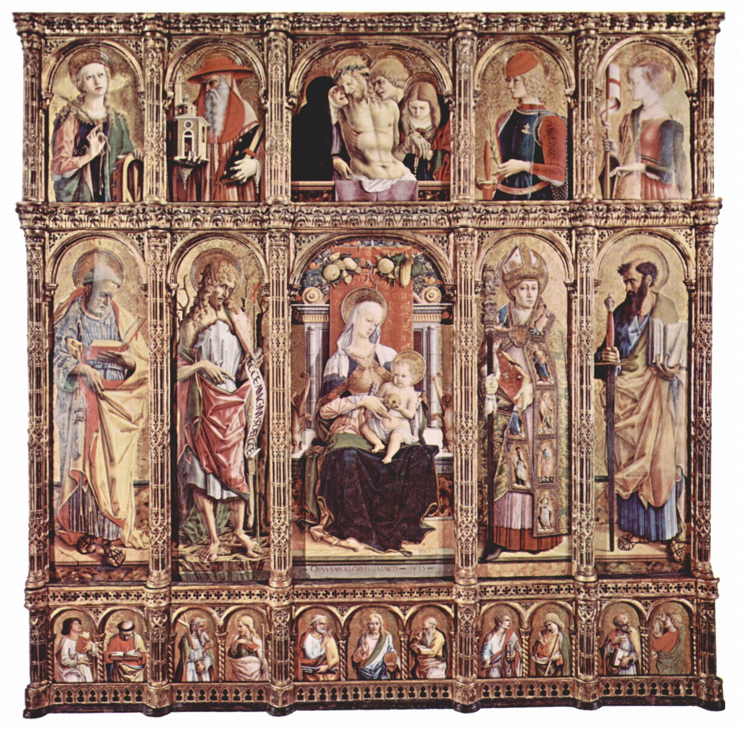 Polyptyque de Sant'Emidio - Carlo Crivelli