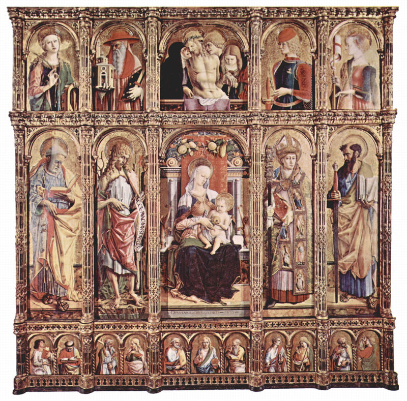 Sant'Emidio Çokpanelliği - Carlo Crivelli
