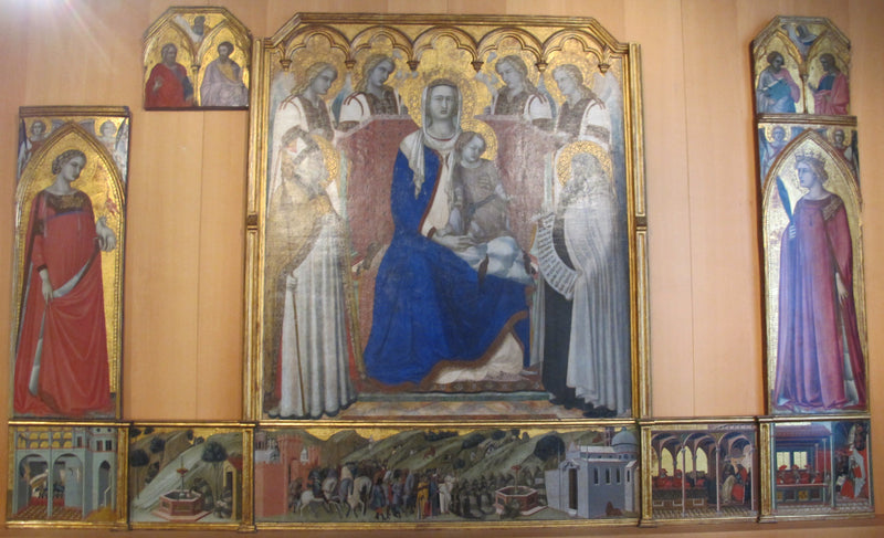 Carmeliler Çokpanelli Tablo - Pietro Lorenzetti