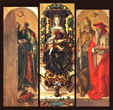 Camerino Duomo's Polyptyk - Carlo Crivelli