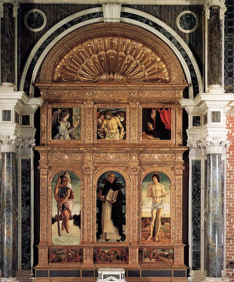 Polyptyk Saint Vincent Ferrier - Giovanni Bellini