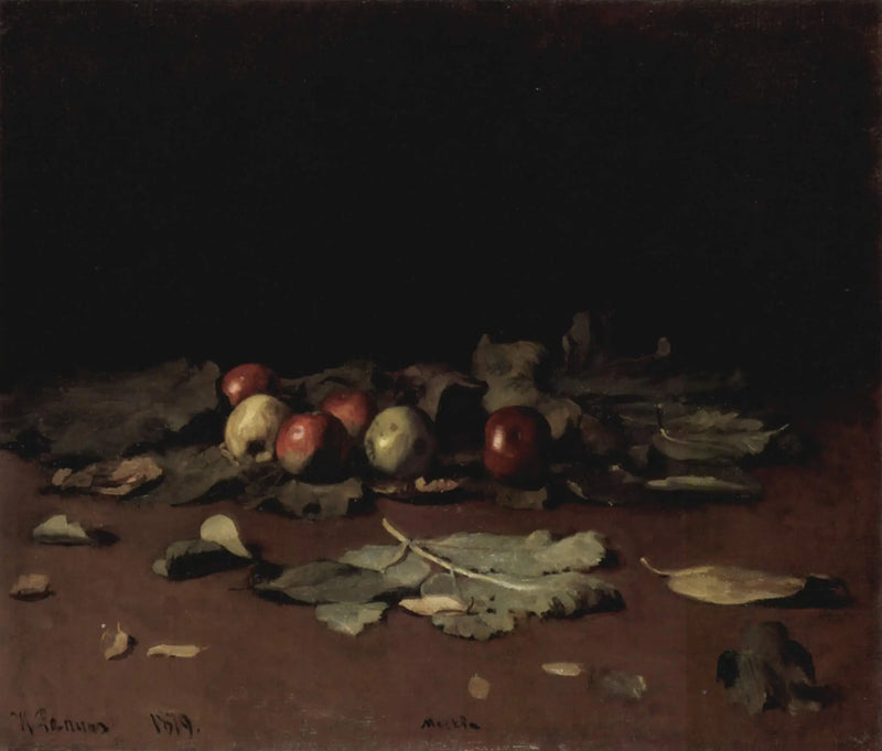Elmalar ve yapraklar - Ilya Repin