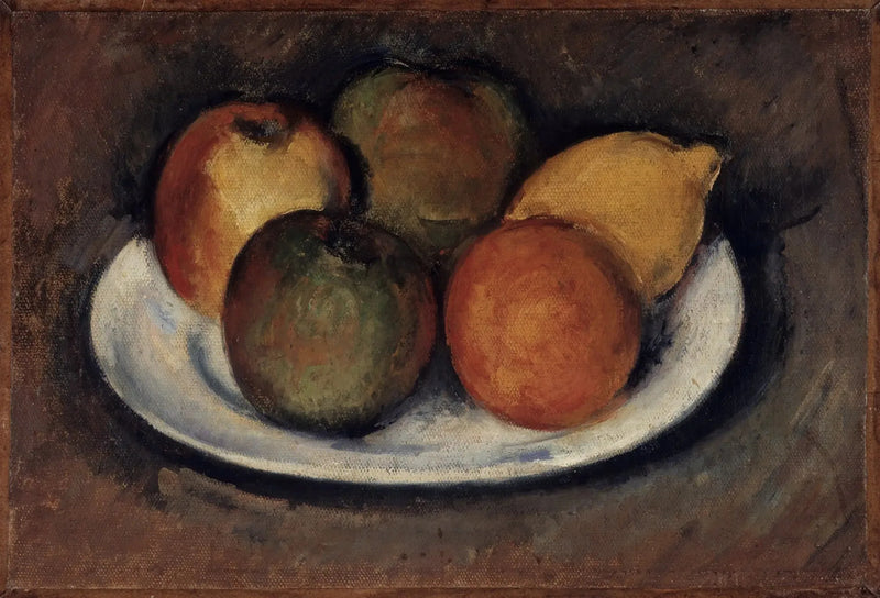 Elmalar, portakal ve limon - Paul Cézanne