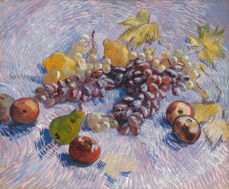 Elmalar, armutlar, limon ve üzüm - Vincent van Gogh