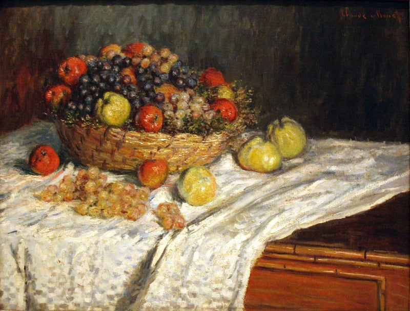 Elma ve üzüm W545 - Claude Monet