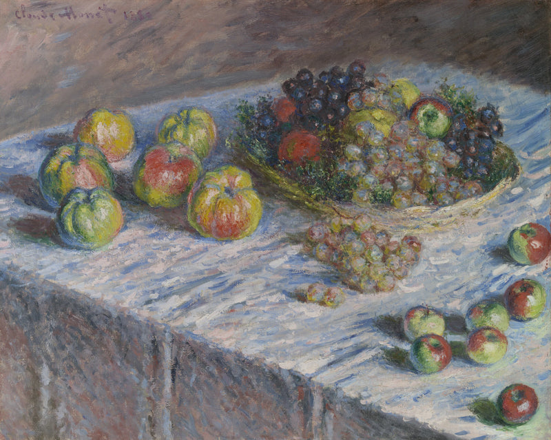 Elma ve üzüm W546 - Claude Monet