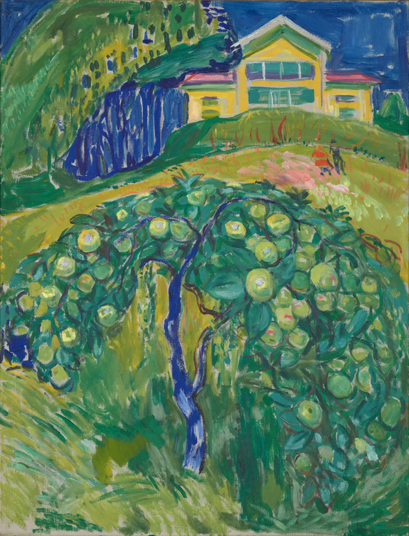 Bahçedeki Elma Ağacı - Edvard Munch