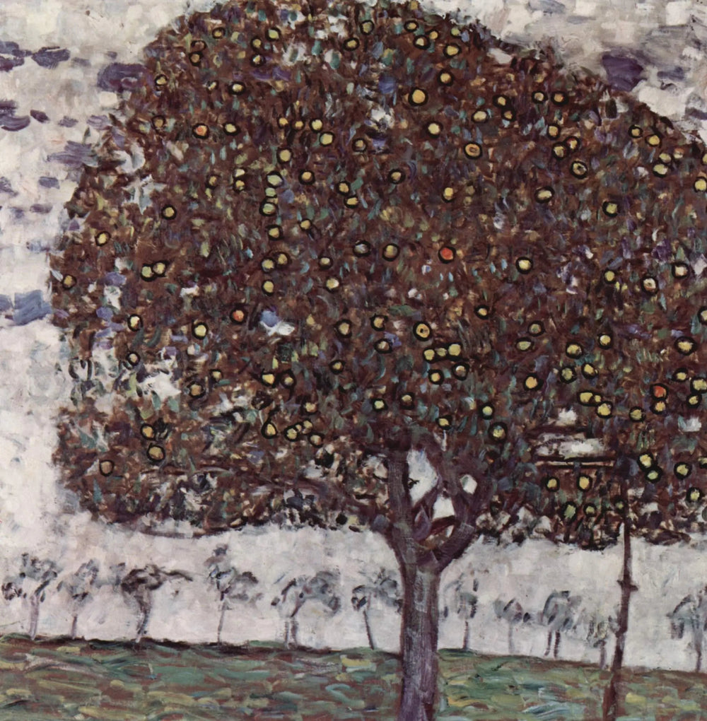 Reproduction du tableau « Pommier II - Gustav Klimt » par Alpha Reproduction en peinture à l’huile