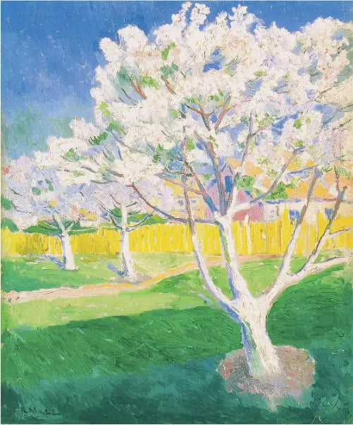Çiçek Açan Elmalar - Kazimir Malevich