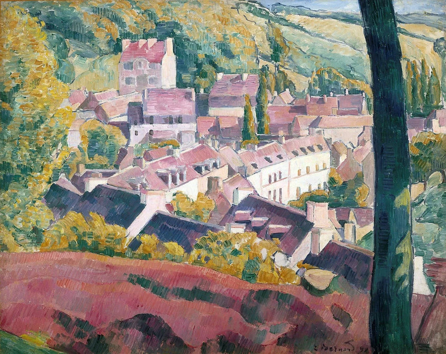 Pont-Aven, Bois d'Amour'dan Görünüm - Émile Bernard