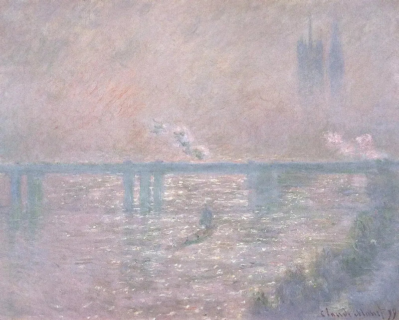 Charing Köprüsü - Claude Monet
