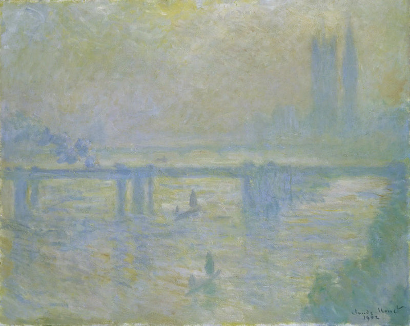 Charing Köprüsü - Claude Monet