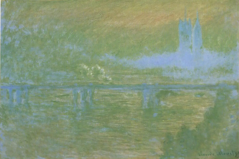 Charing Köprüsü - Claude Monet