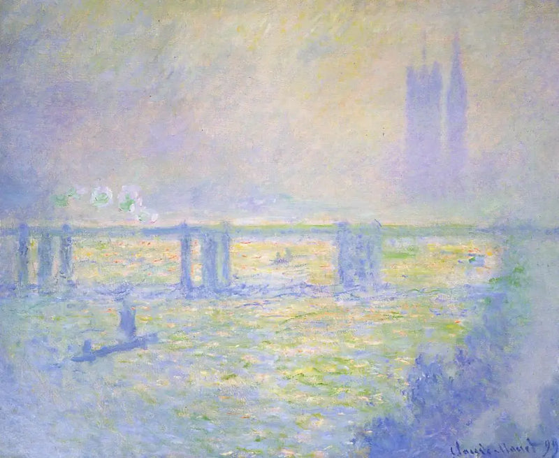 Charing Köprüsü - Claude Monet