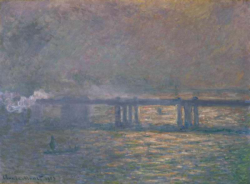 Charing Köprüsü - Claude Monet