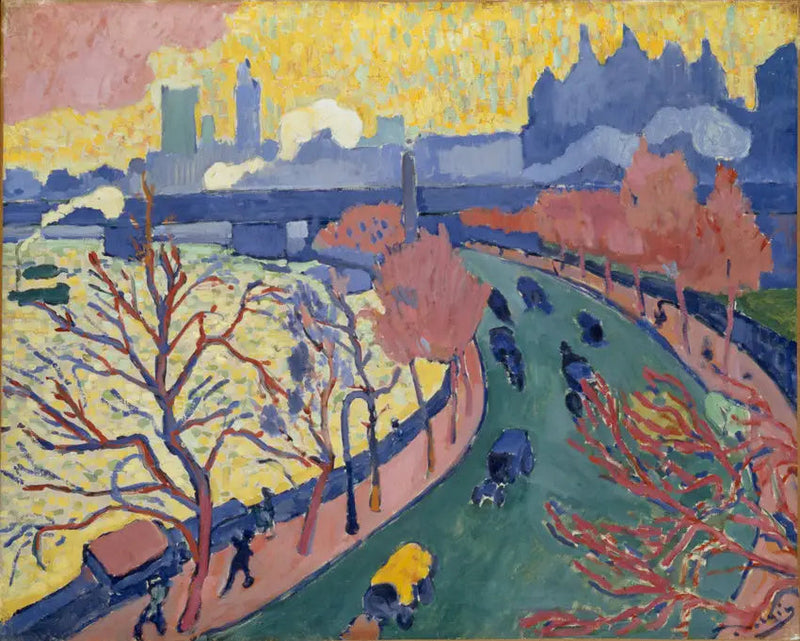 Charing Cross Köprüsü - André Derain