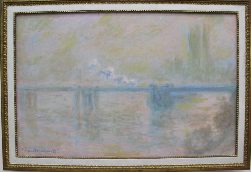 Charing Cross Köprüsü (kapalı gün), 1900 - Claude Monet