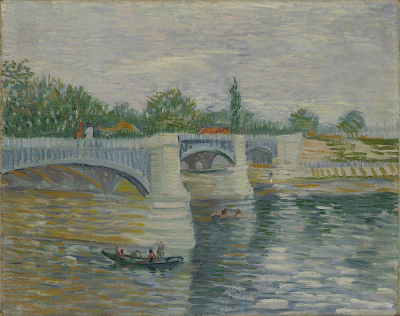 Courbevoie Köprüsü - Vincent van Gogh