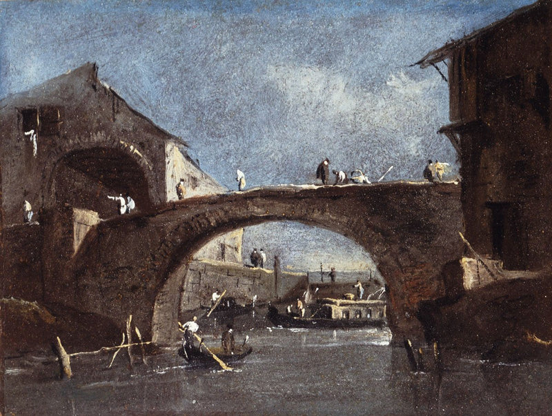Dolo Köprüsü - Francesco Guardi