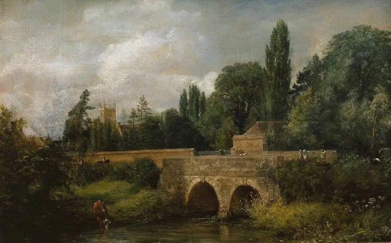 Gillingham Köprüsü, Dorset - John Constable