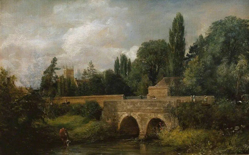 Gillingham Köprüsü, Dorset - John Constable