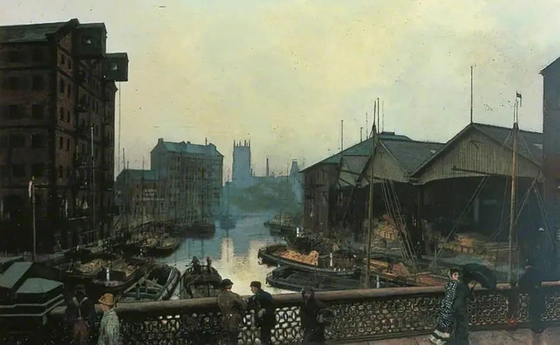 Leeds Köprüsü - John Atkinson Grimshaw