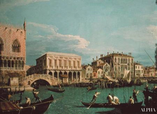 Pont des Soupirs - Giovanni Antonio Canal - Reproductions de tableaux et peintures haut de gamme