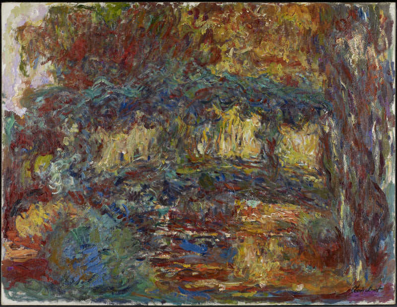 Japon Köprüsü - Claude Monet