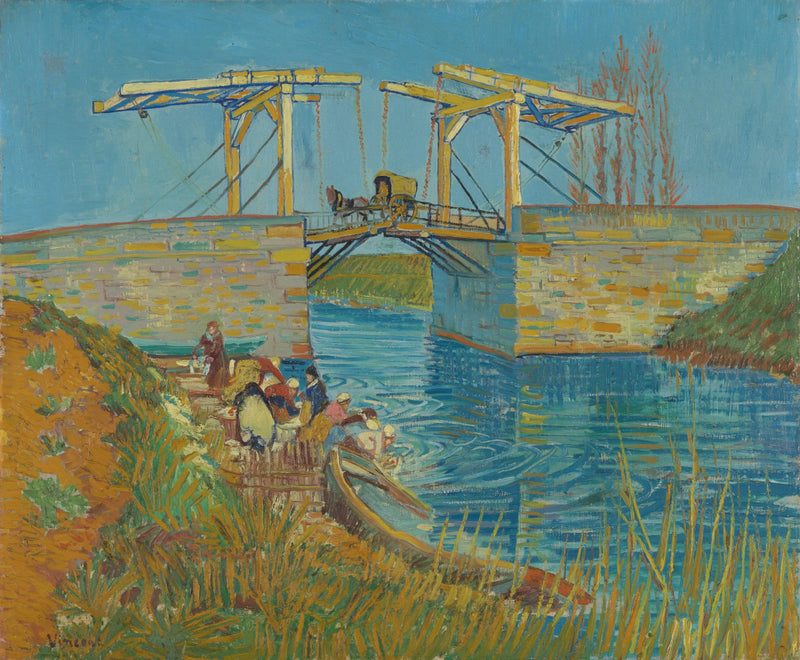 Arles'teki Langlois Köprüsü - Vincent van Gogh