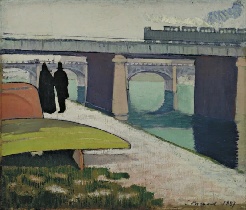 Asnières Demir Köprüleri - Émile Bernard