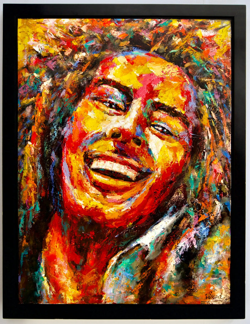 Pop Sanat Bob Marley | 60x80 cm
