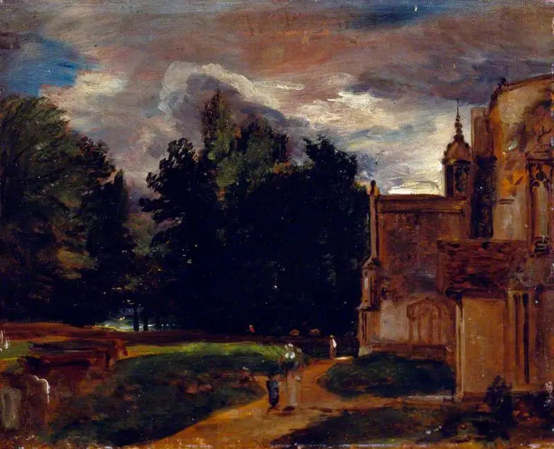 East Bergholt Kilisesi Kapısı - John Constable