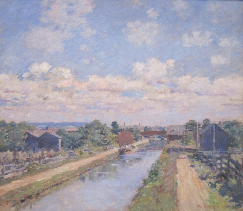 Port Ben, Delaware ve Hudson Kanalı - Theodore Robinson