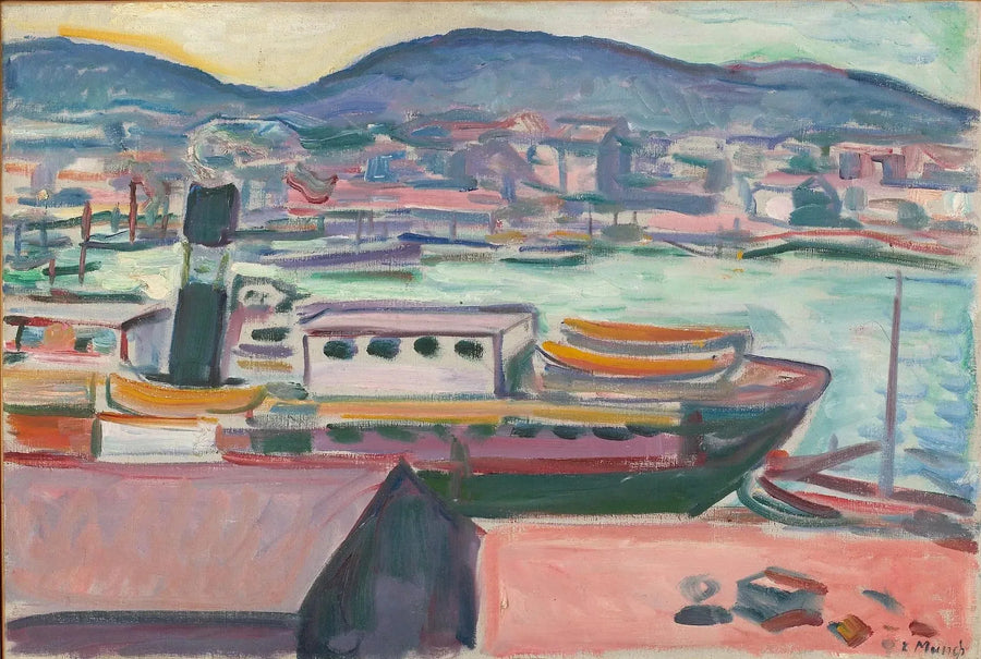 Bergen Limanı - Edvard Munch