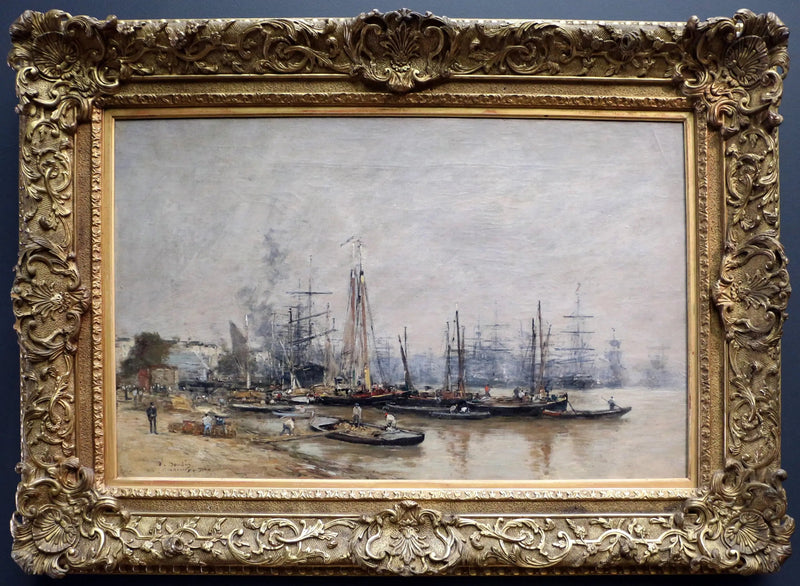 Bordeaux Limanı - Eugène Boudin
