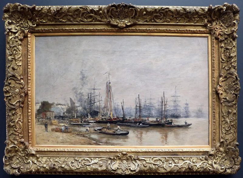 Bordeaux Limanı - Eugène Boudin