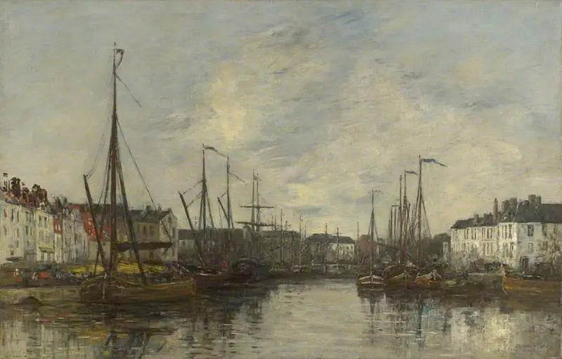 Brüksel Limanı - Eugène Boudin