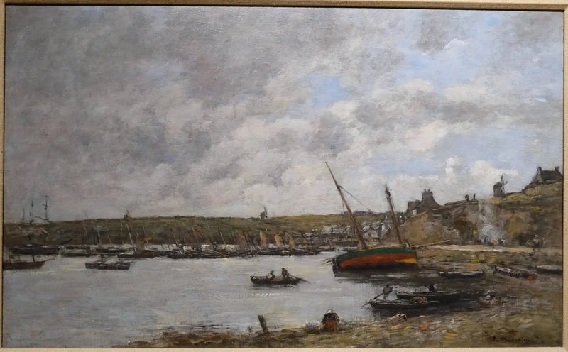 Camaret Limanı - Eugène Boudin